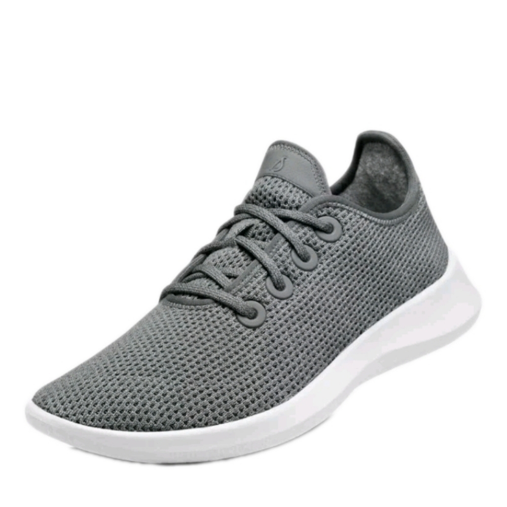 Allbirds Womens Mist Gray Tree Runners Sustainable & Lightweight Sneaker 8